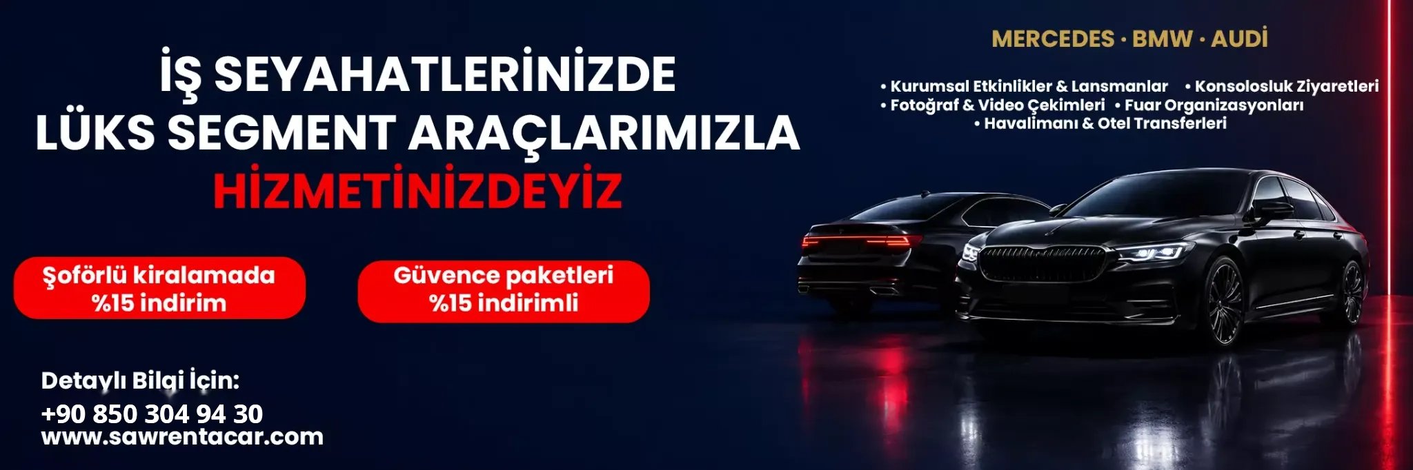 Lüks Araç Kiralama Fırsatı